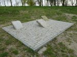 Kcynia - lapidarium na cmentarzu ydowskim