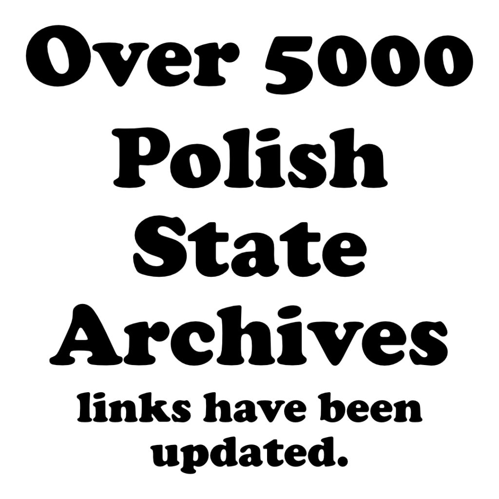 Updates to Polish archive links