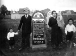 cmentarz ydowski w Chorzelach - 1932 rok