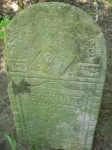 Macewa z cmentarza ydowskiego w Kauszynie, znajdujca si w skansenie przy Szkole Podstawowej w Groszkach Nowych 