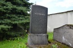Macewa na cmentarzu żydowskim w Kętach