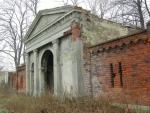Zibice - dom przedpogrzebowy na cmentarzu ydowskim